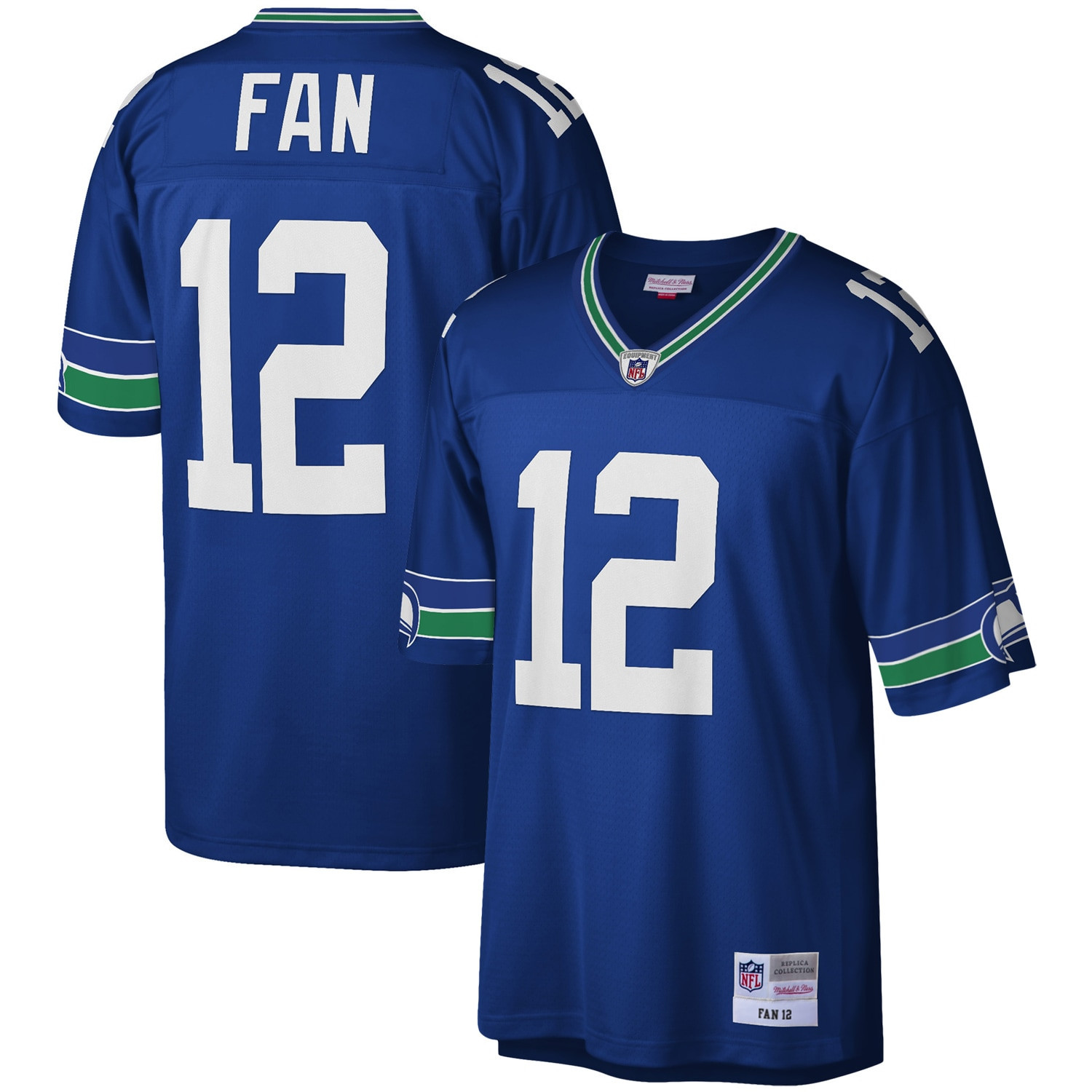 12 Fan Seattle Seahawks Mitchell & Ness Legacy Replica Jersey – Royal NFL