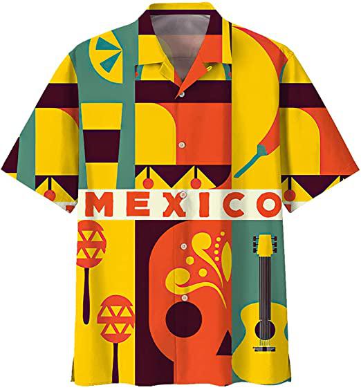 Tequila Mexico Music Instrument Art Tropical Hawaii Shirt For Men Women Ha10885