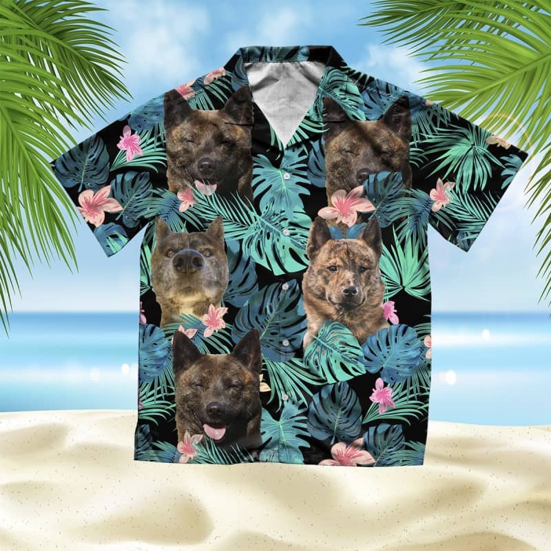 Felacia Kai Ken Summer Leaves Hawaii Shirt Ha56920