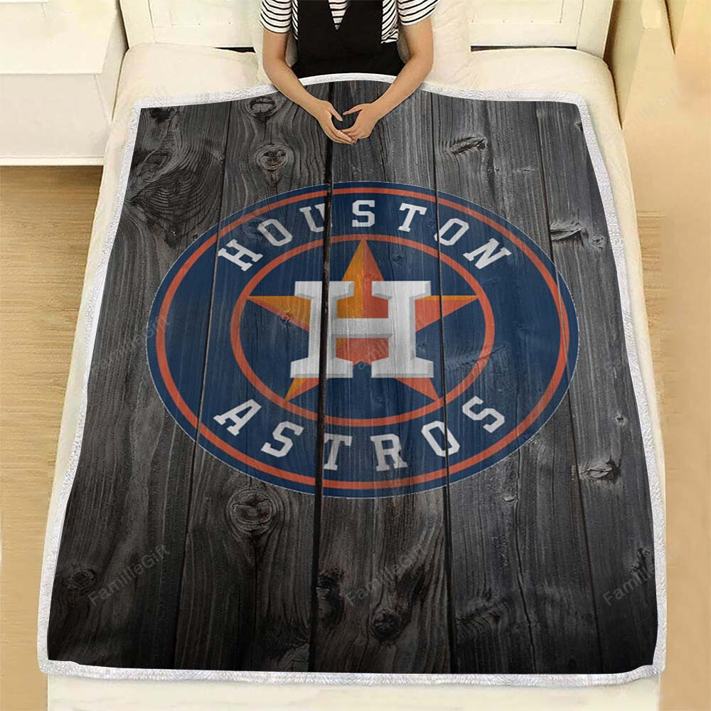 Houston Astros Fleece Blanket – Soft Blanket, Warm Blanket