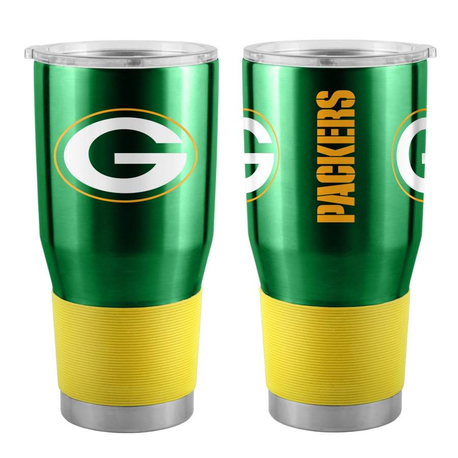 Green Bay Packers Premium Ultra Travel Stainless Steel Insulated Tumbler Cupgreen