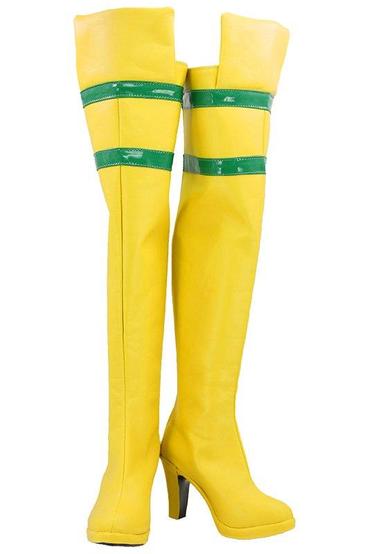 X-Men Anna Marie/Rogue Cosplay Shoes Boots Halloween Carnival Boots