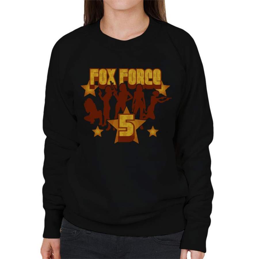 Fox Force Five Pulp Fiction Women’s Sweatshirt