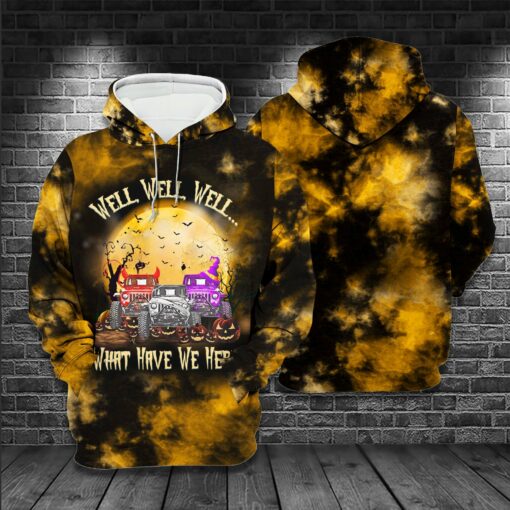 Well Well Well Halloween 3D All Over Printed Shirts For Men And Women, Gift For Halloween Day, Happy Halloween