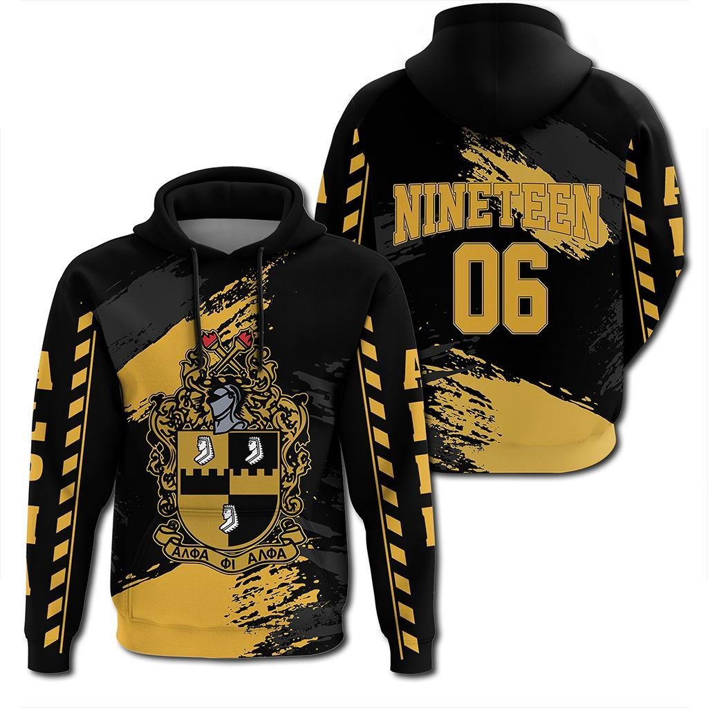 Fraternity Hoodie – Alpha Phi Alpha Nineteen Hoodie