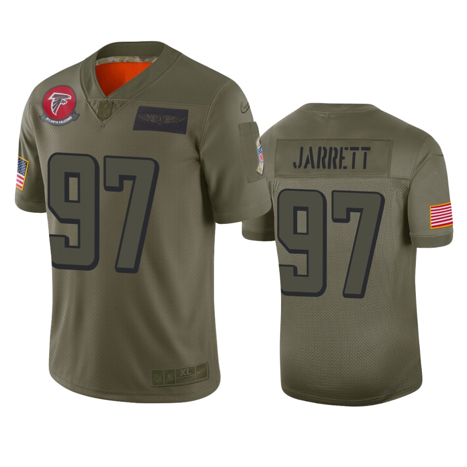 Atlanta Falcons Grady Jarrett Camo 2019 Salute To Service Limited Jersey