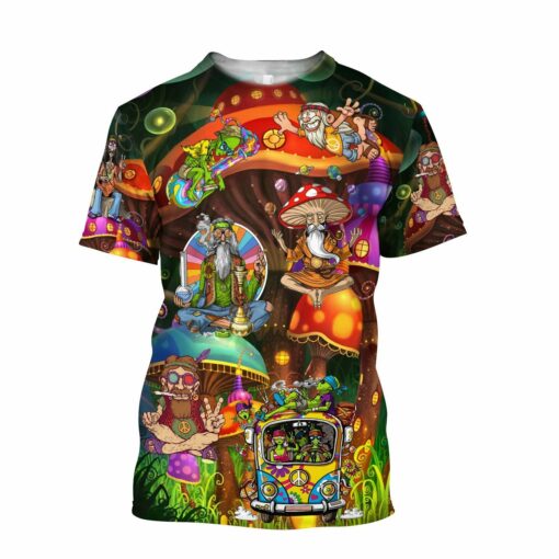 Life Of Hippie Guys 3D All Over Printed Shirts For Men And Women, Hippie Lover, Hippie Soul