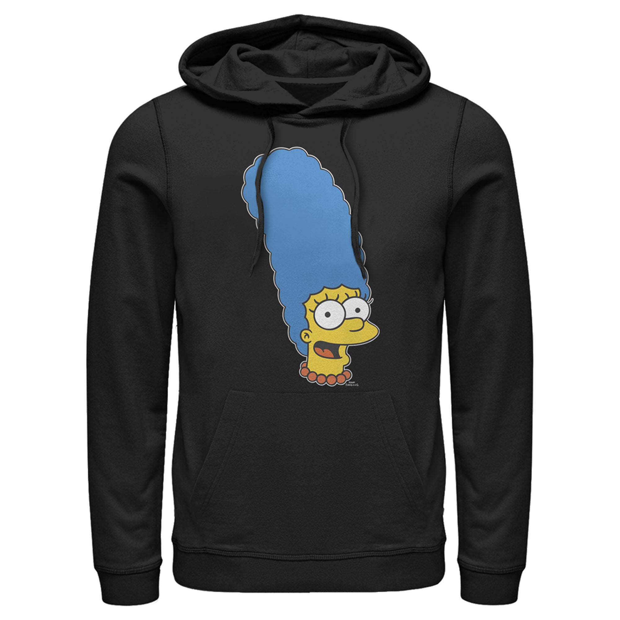 The Simpsons Men’S Marge  Pull Over Hoodie