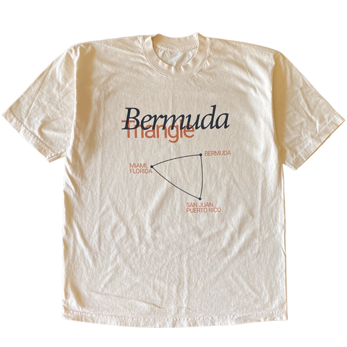 Bermuda Triangle Tee Shirt Outfit  For Men  For Women