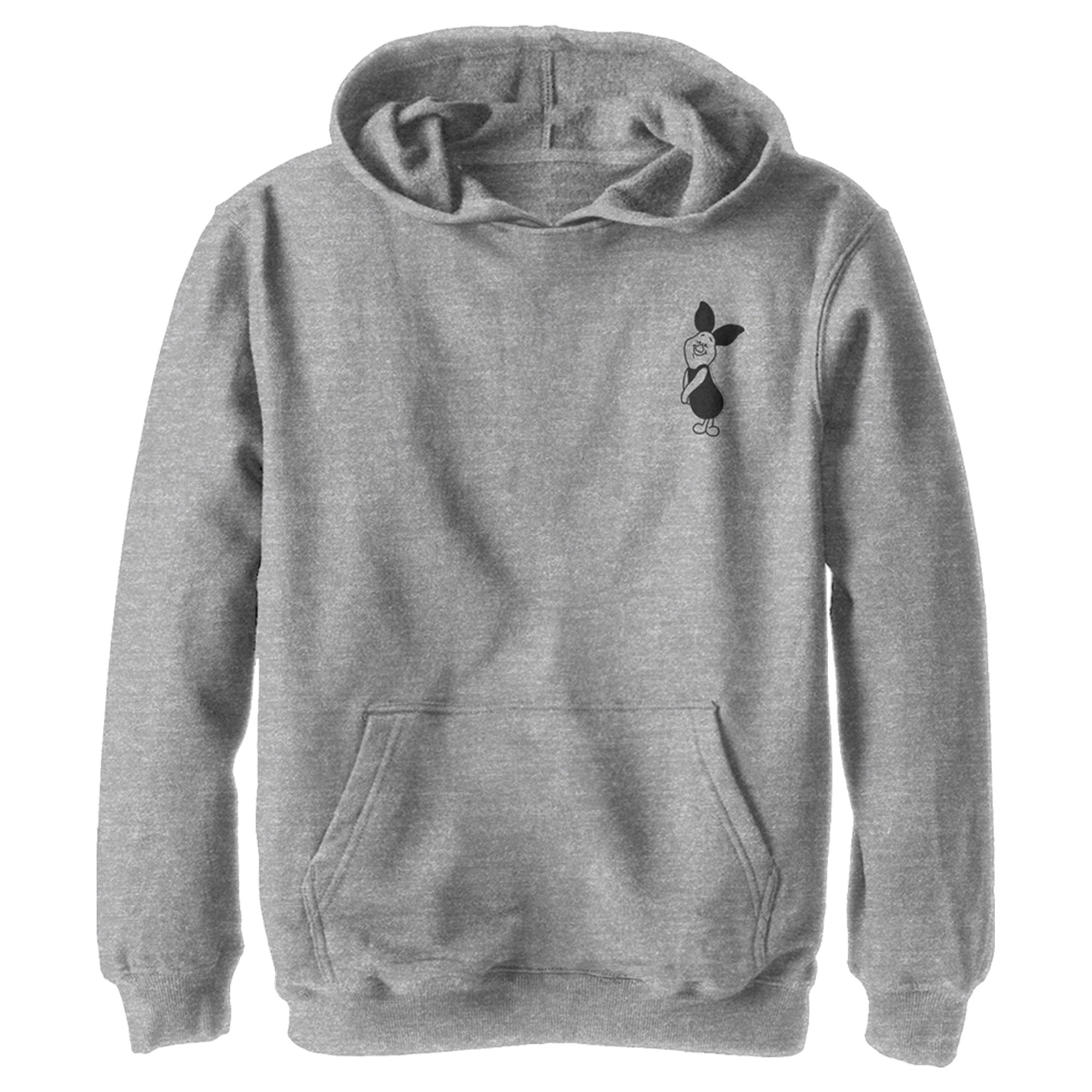 Boy’S Winnie The Pooh Piglet Pocket Sketch Pull Over Hoodie