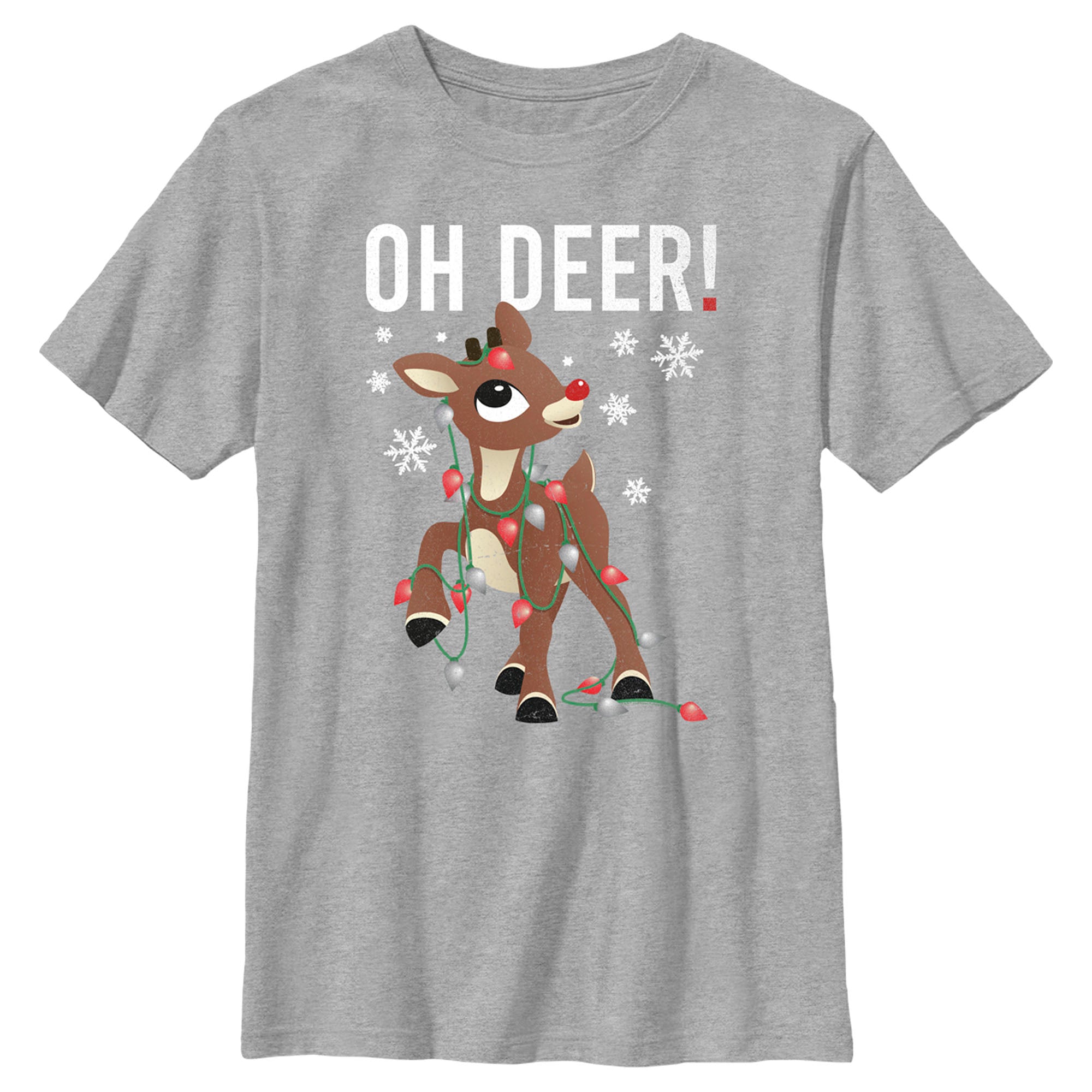 Rudolph The Red-Nosed Reindeer Boy’S Oh Deer!  T-Shirt