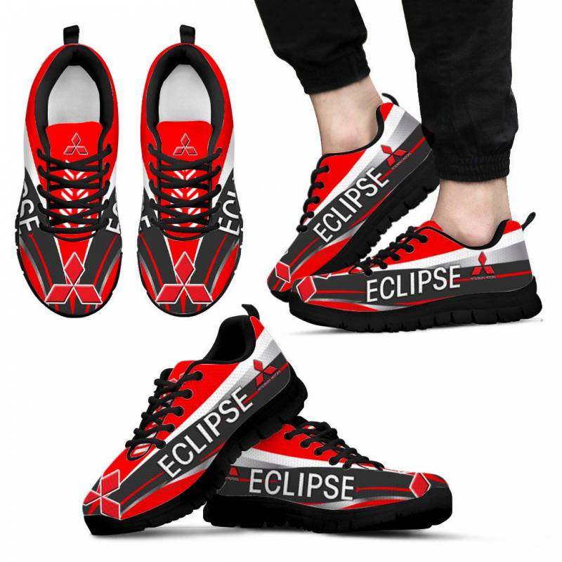 3D Printed Mitsubishi Lancer Eclipse LPH Sneakers Ver 1 For Men & Women (Red)