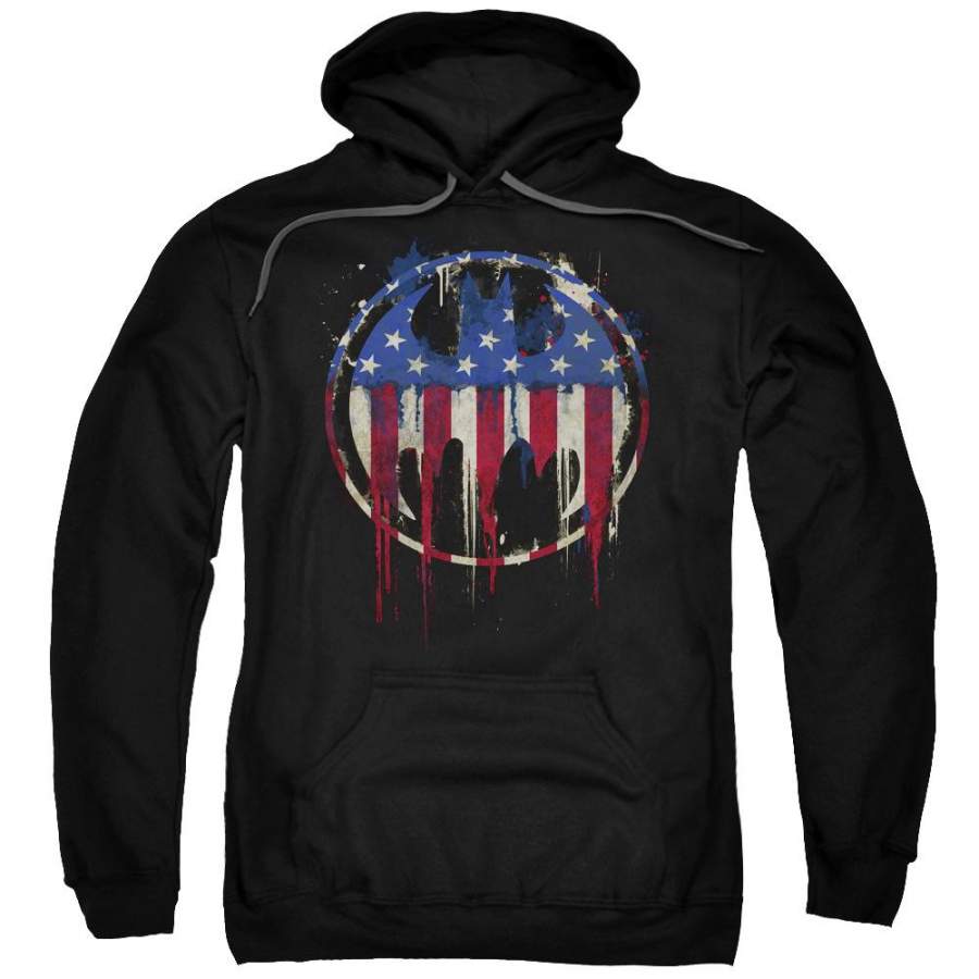 Batman – Bleeding Signal Adult Pull Over Hoodie