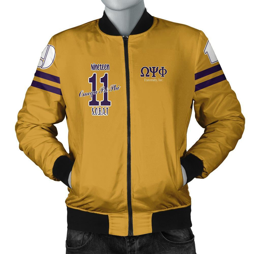 Fraternity Jacket – Nineteen 11 Omega Psi Phi Bomber Jacket