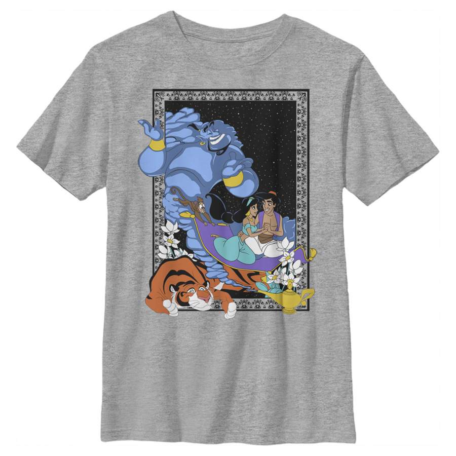 Aladdin Boy’s Character Frame  T Shirt