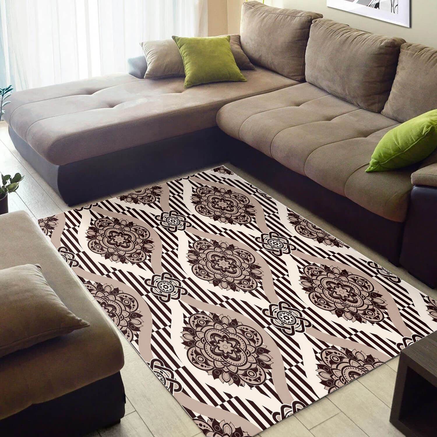 Beautiful African Area Rug Holiday Afrocentric Art African Carpet African Room Decor WBG3183