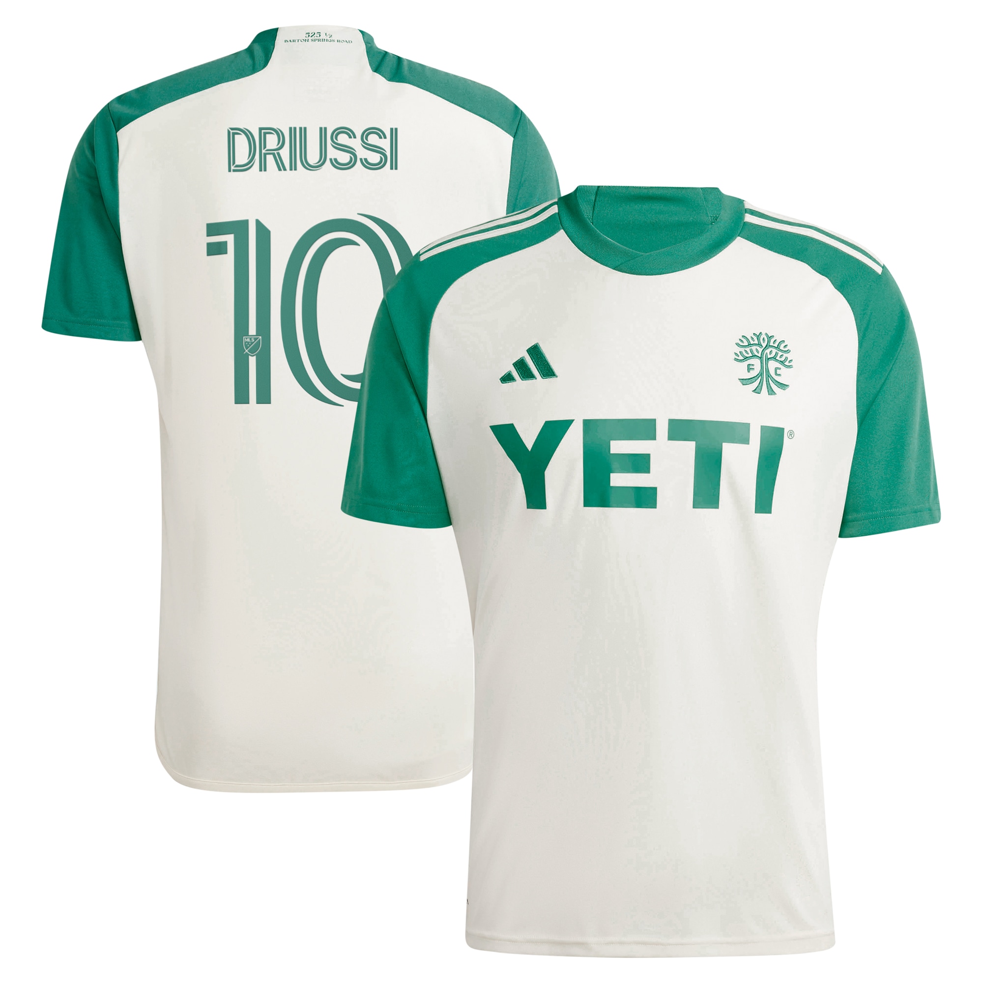 Sebastián Driussi Austin FC 2024 The Armadillo Kit Replica Player Jersey  Tan