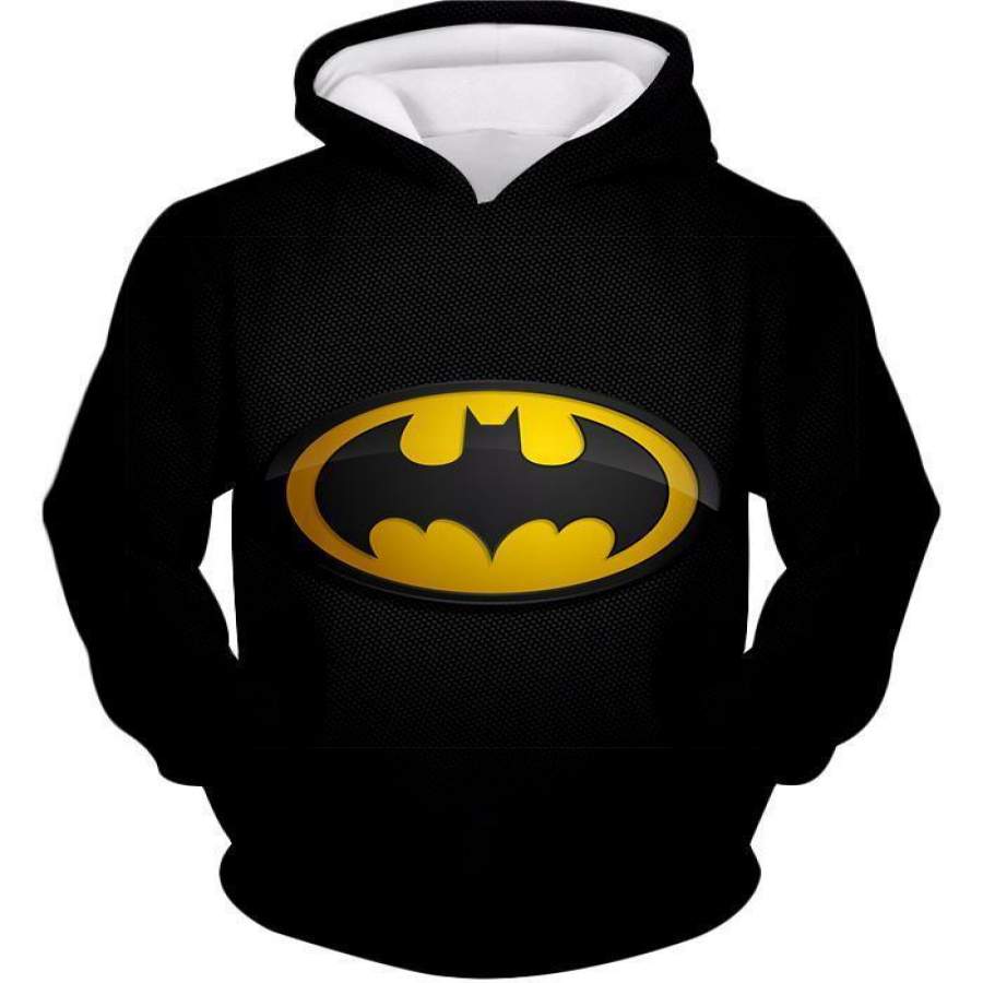 Amazing Promo Batman Logo Cool Black  Hoodie