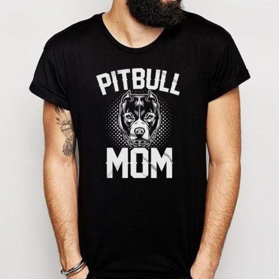 Proud Pitbull Mom 2 Men’S T Shirt XS Fashion Summer TShirt