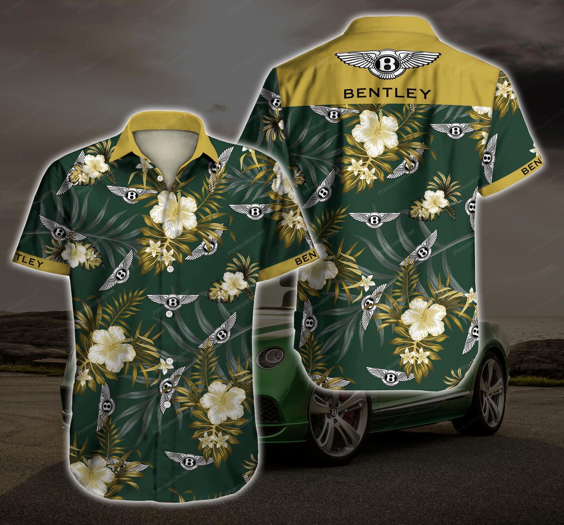 Tlmus Bentley 2 Hawaiian Shirt Summer Button Up For Men Beach Wear Short Sleeve Hawaiian Ha109351