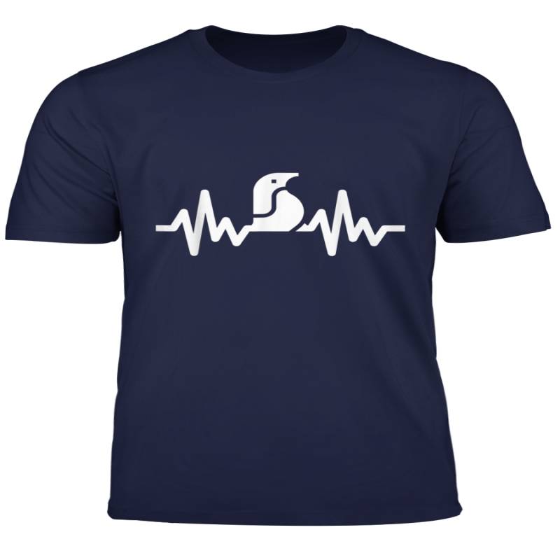 Heartbeat Penguin T Shirt Penguins Winter Animal Sea Bird