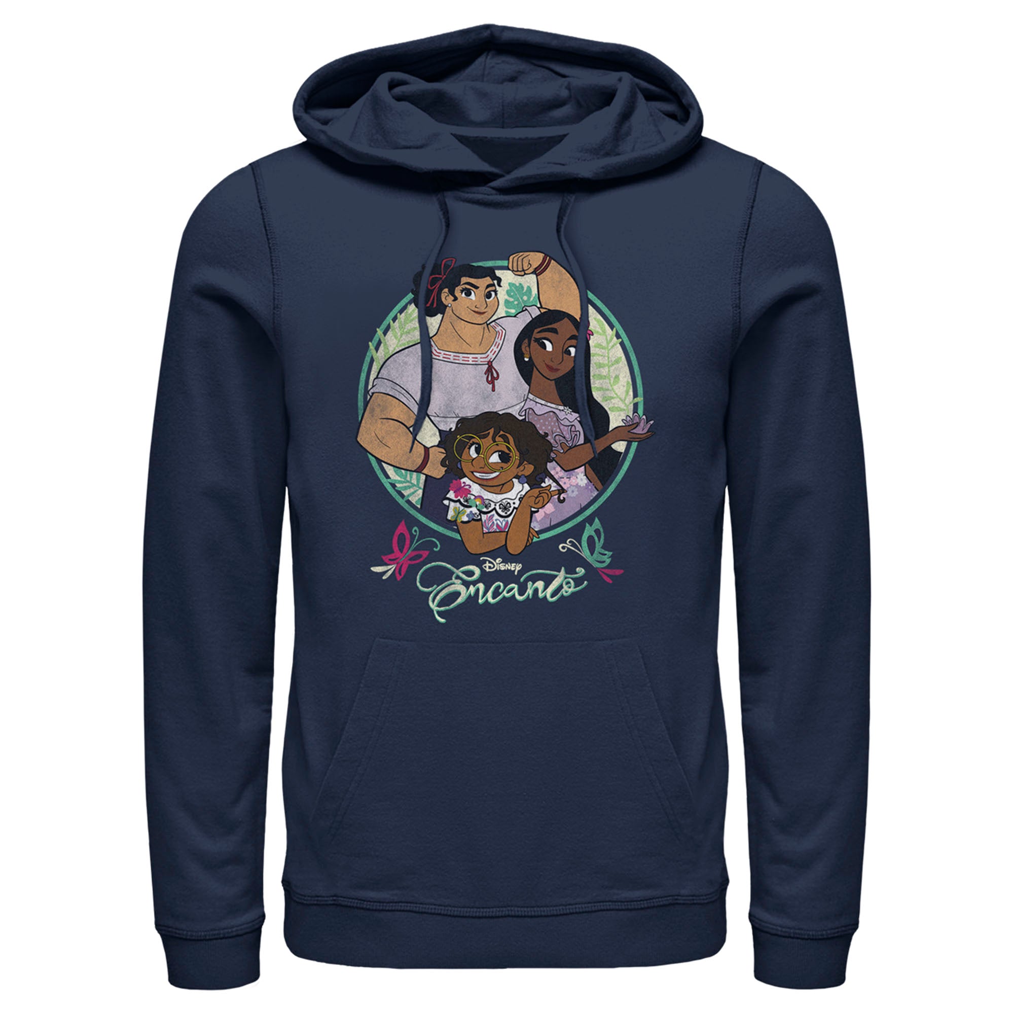 Men’S Encanto Mirabel, Isabela & Luisa Magical Sisters Pull Over Hoodie