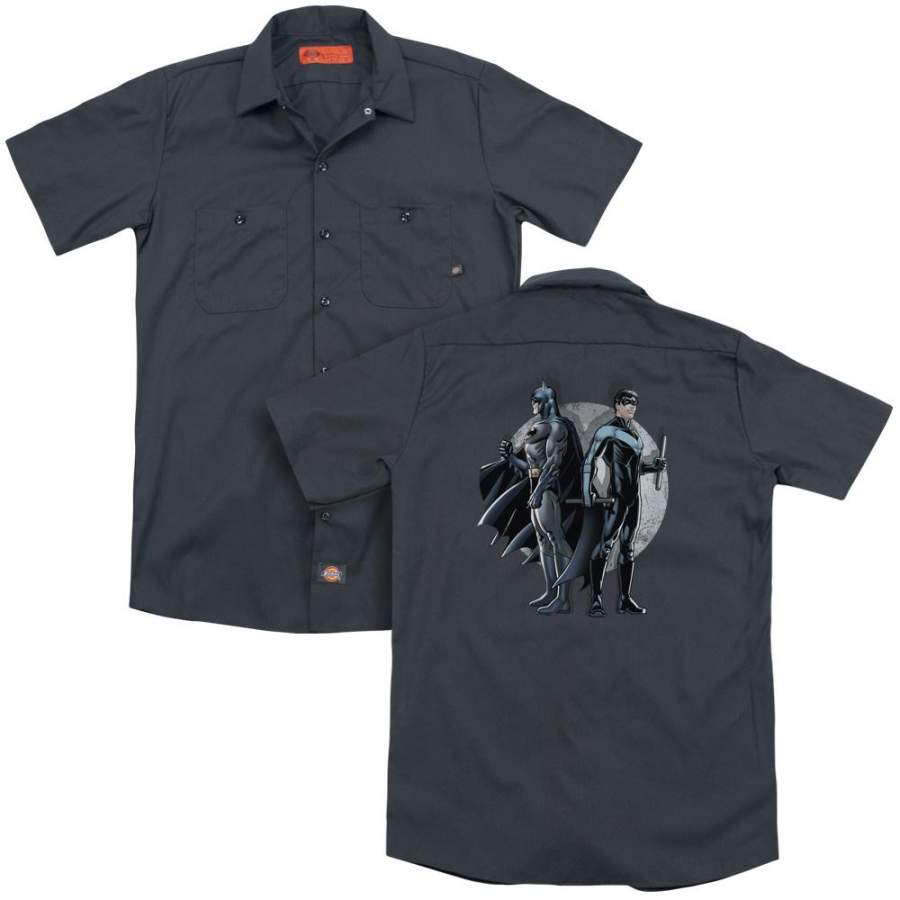 Batman – Spotlight (Back Print) Adult Work Shirt