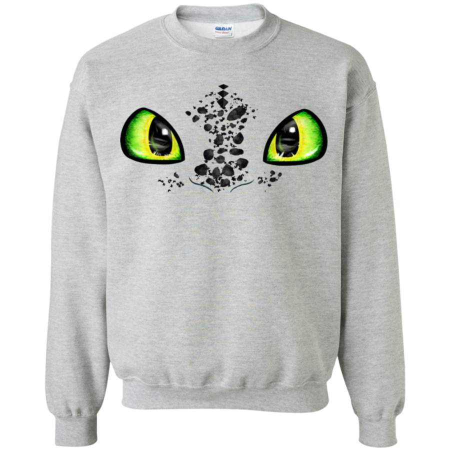 AGR Toothless Face Crewneck Pullover Sweatshirt