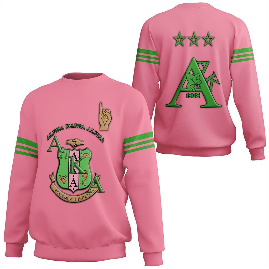 Greek Life Sweatshirt – Alpha Kappa Alpha Aka Style Sweatshirt