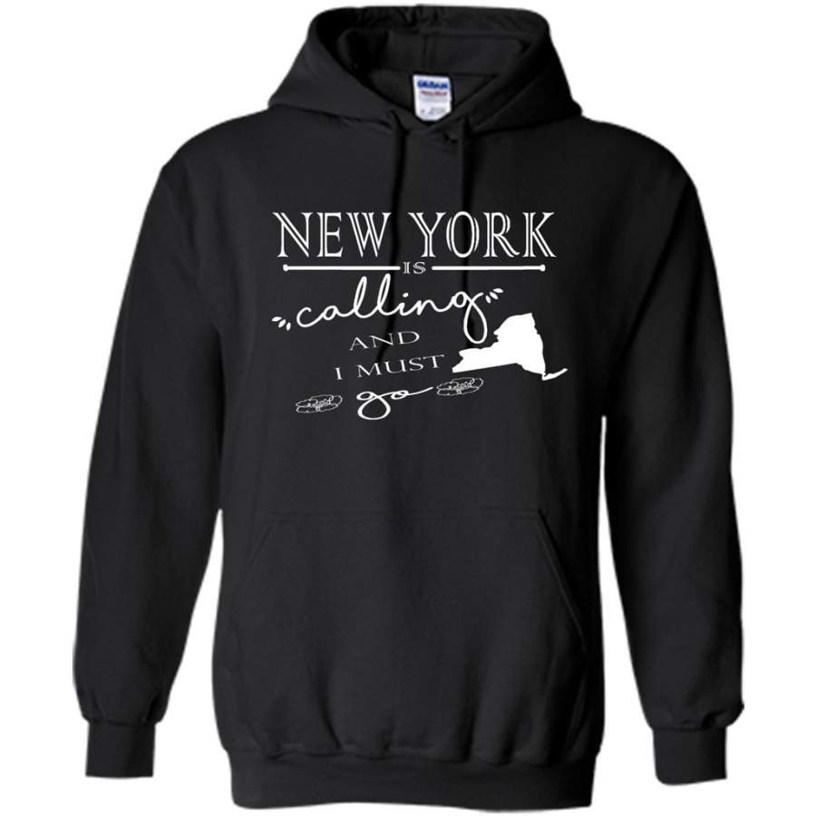 New York Is Calling And I Must Go – Gildan Heavy Blend Hoodie