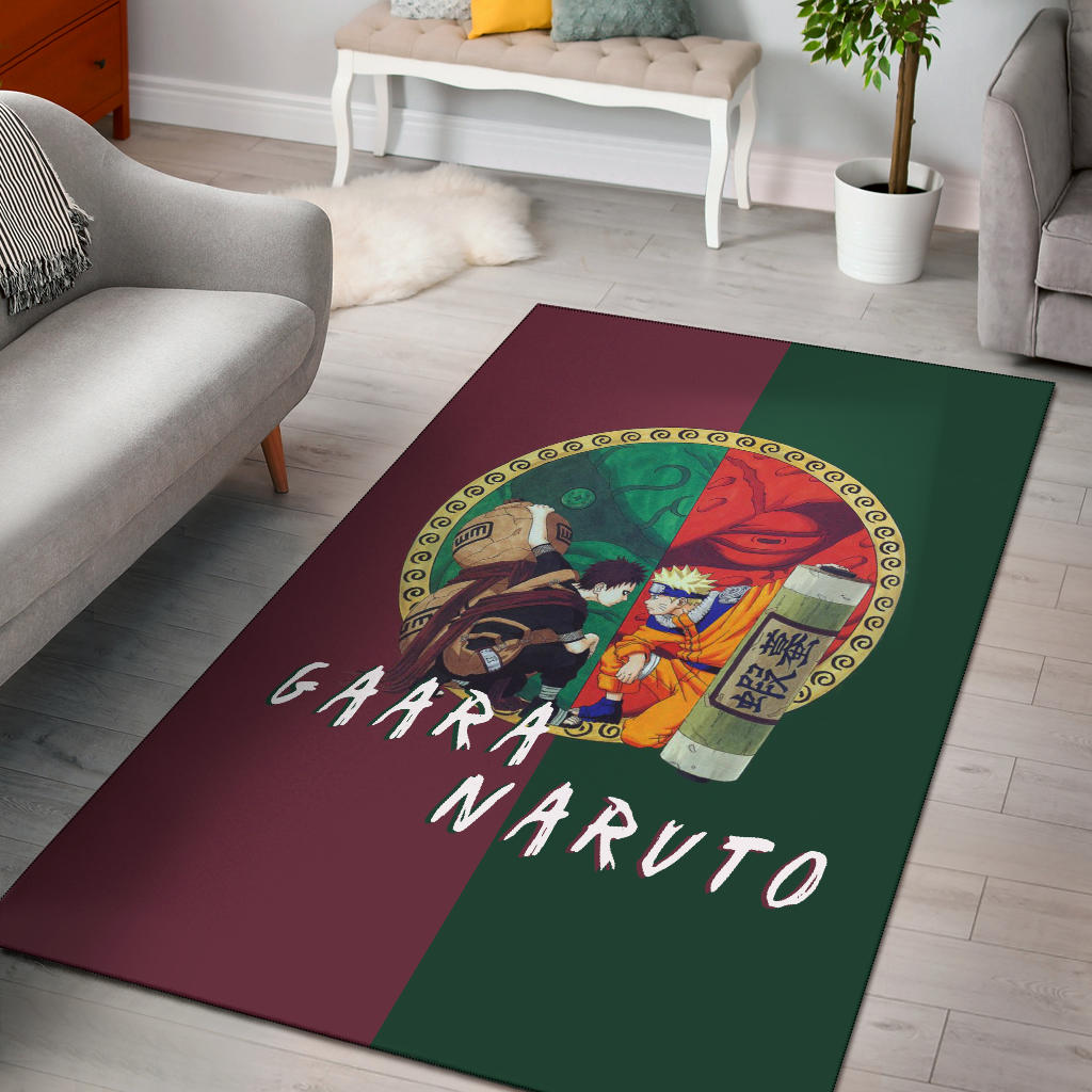 naruto-anime-area-rug-little-gaara-and-naruto-with-shukaku-and