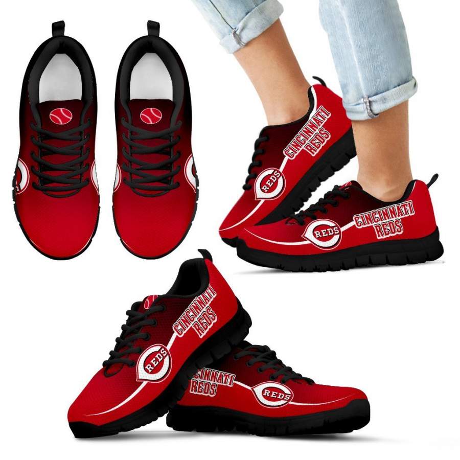 Colorful Cincinnati Reds Passion Sneakers