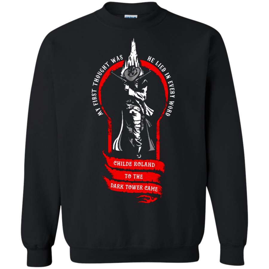 AGR Gunslinger Childe Roland To The Dark Tower Came Stephen King Sweatshirt