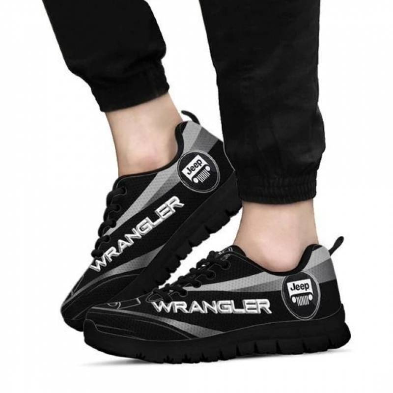 3D Printed Jeep Wrangler NTA Sneakers For Men & Women Ver 1 (Black)