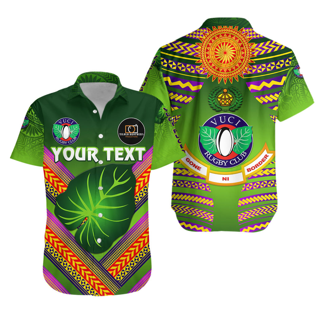 (Custom Personalised) Fiji Vuci Rugby Club Hawaiian Shirt Creative Style – Green Lt8