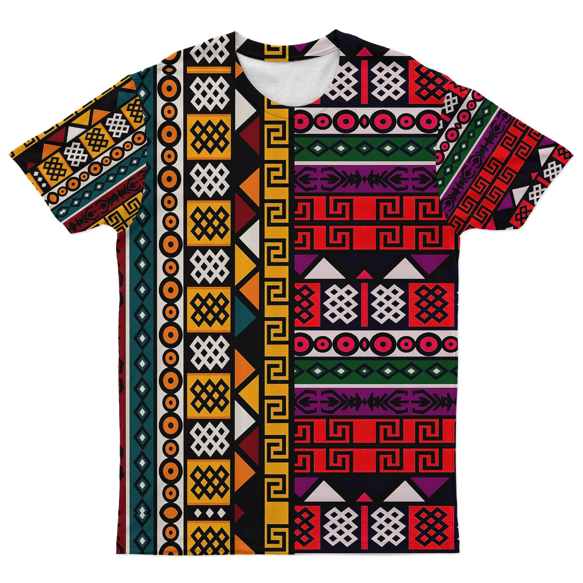 Greek Life T-Shirt – Dashiki Half 6 Pareeshy T-Shirt