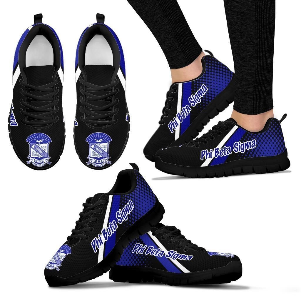 Wonderprint Footwear Phi Beta Sigma Special Sneakers Lt10