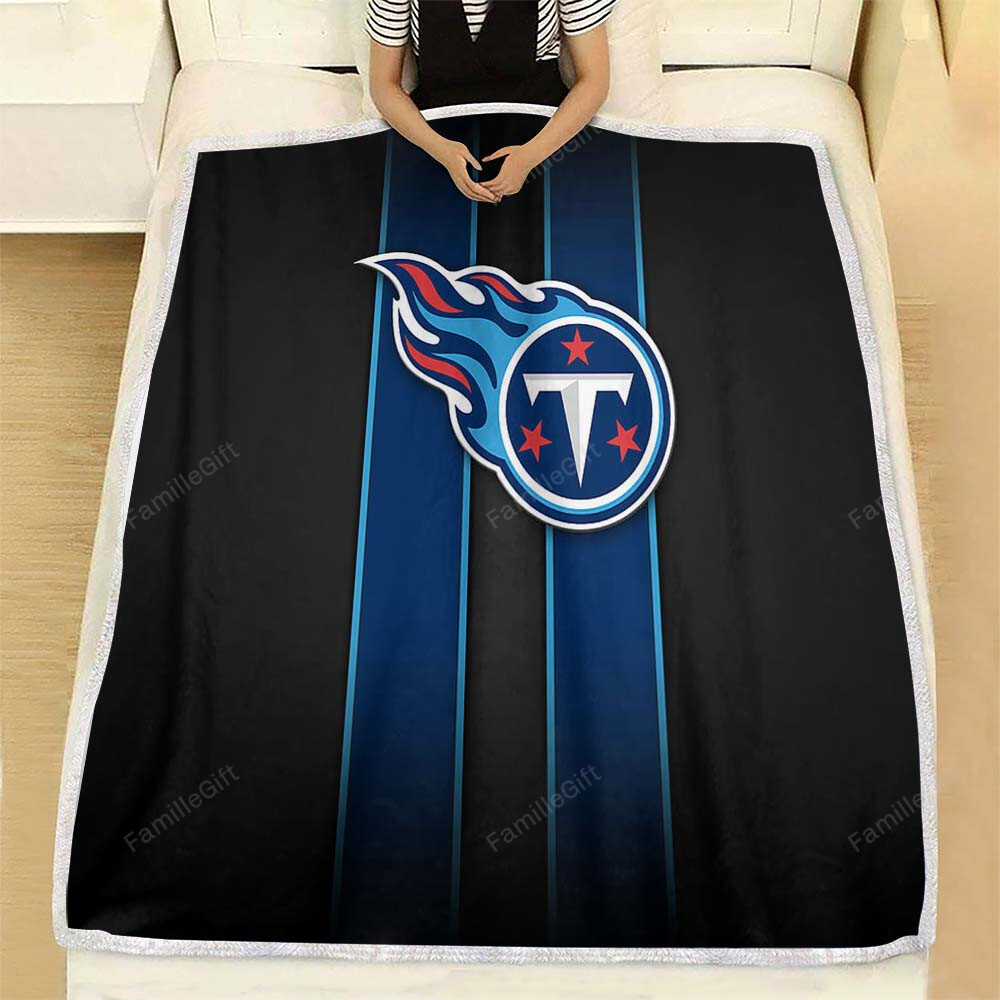 Tennessee Titans Fleece Blanket – Football Soft Blanket, Warm Blanket