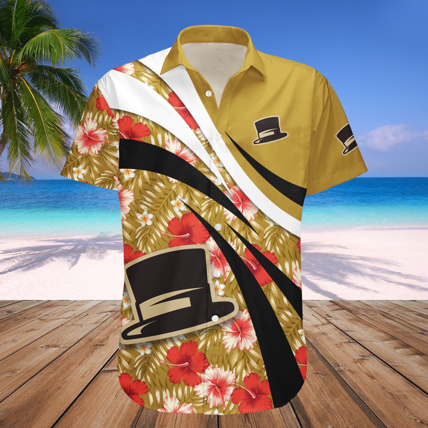 Wake Forest Demon Deacons Hawaii Shirt Hibiscus Sport Style – NCAA