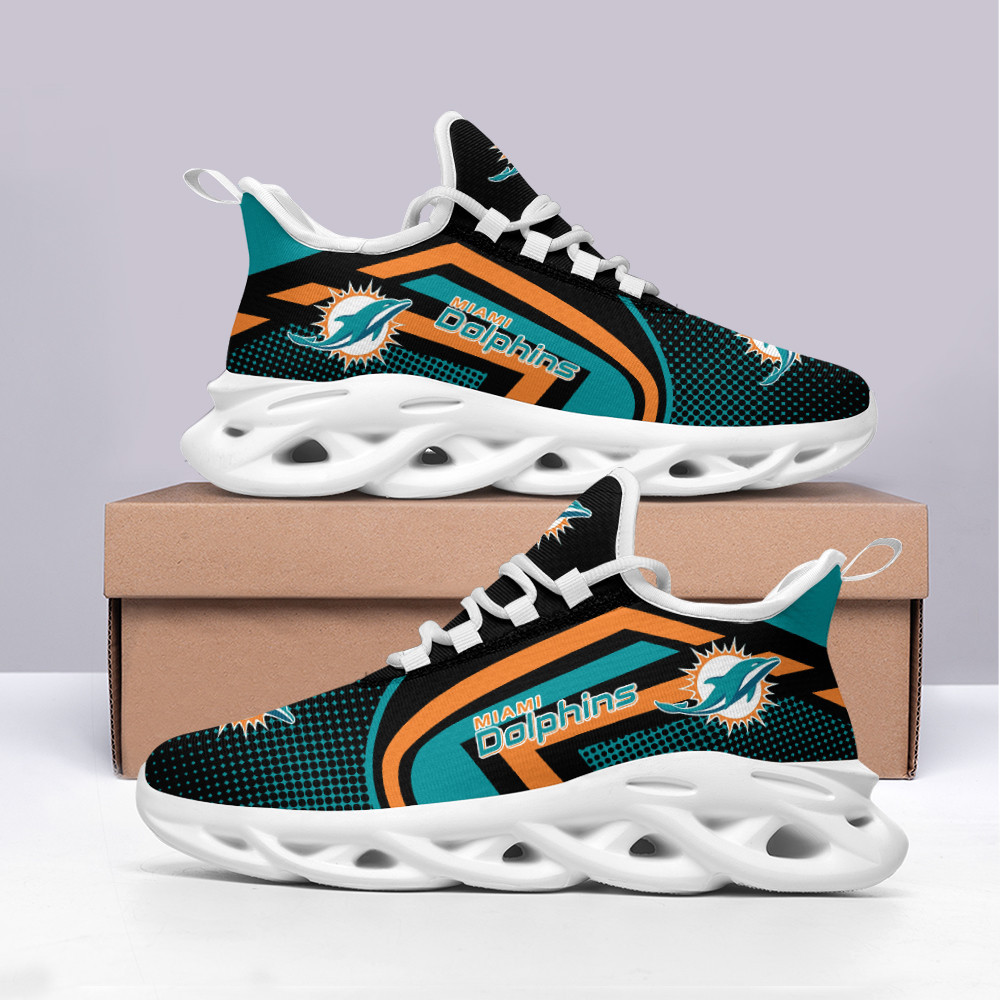 Miami Dolphins Yezy Running Sneakers Bg390