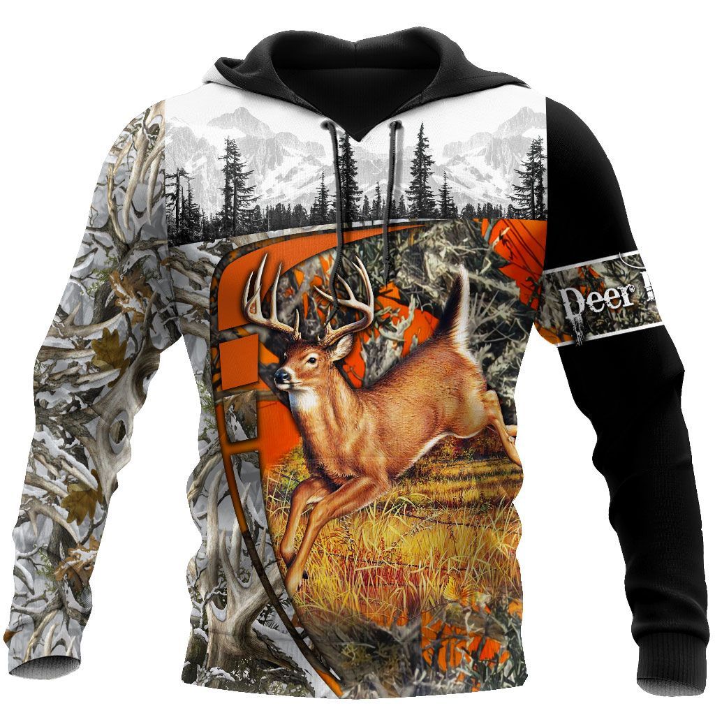 TDT292009A28GE DEER HUNTER 3D CAMO HOODIE BT