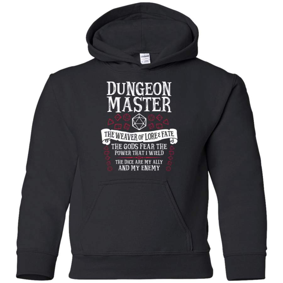 AGR Dungeon Master, The Weaver of Lore Youth Pullover Hoodie