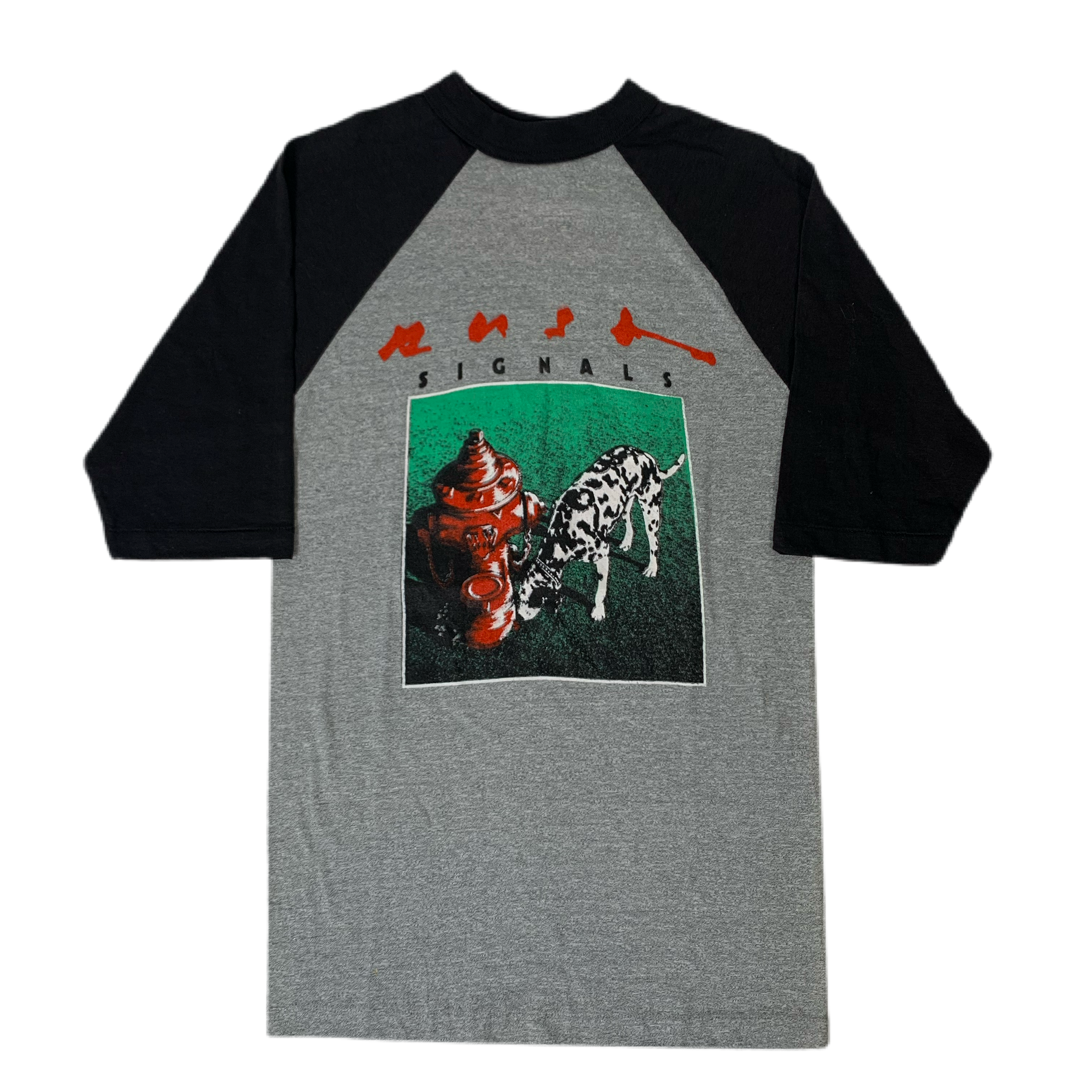 Vintage Rush “Signals New World Tour ’82-83” Raglan Shirt