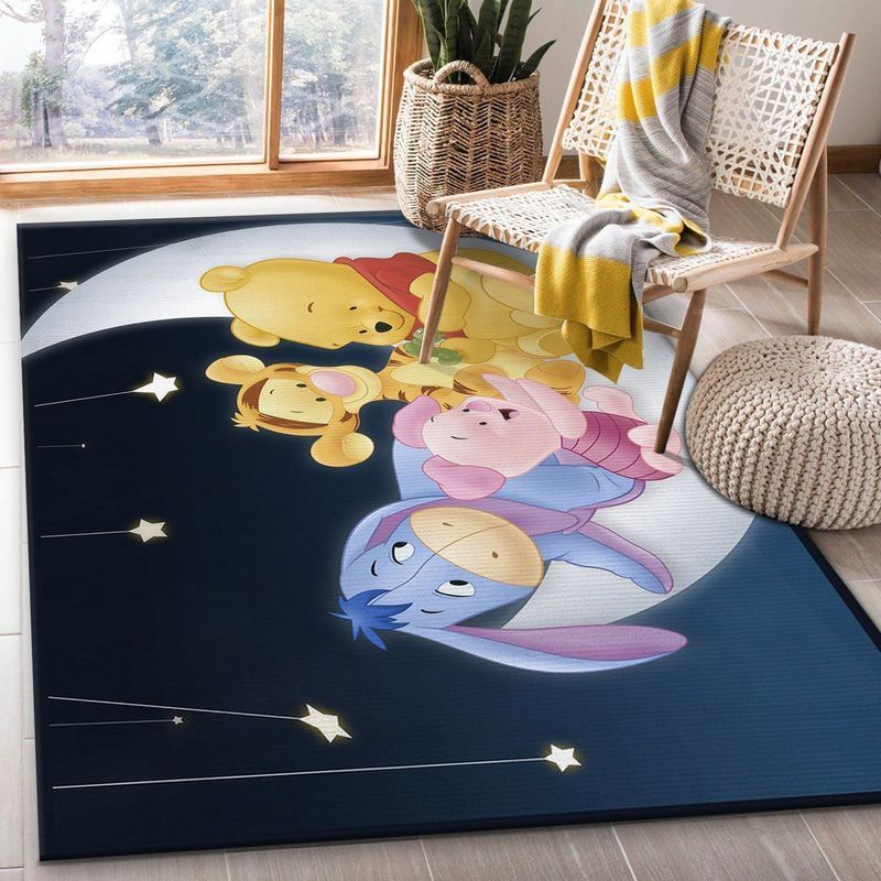 Pooh And Friends Winnie The Pooh Area Rug Living Room And Bed Room Rug Gift Us Decor