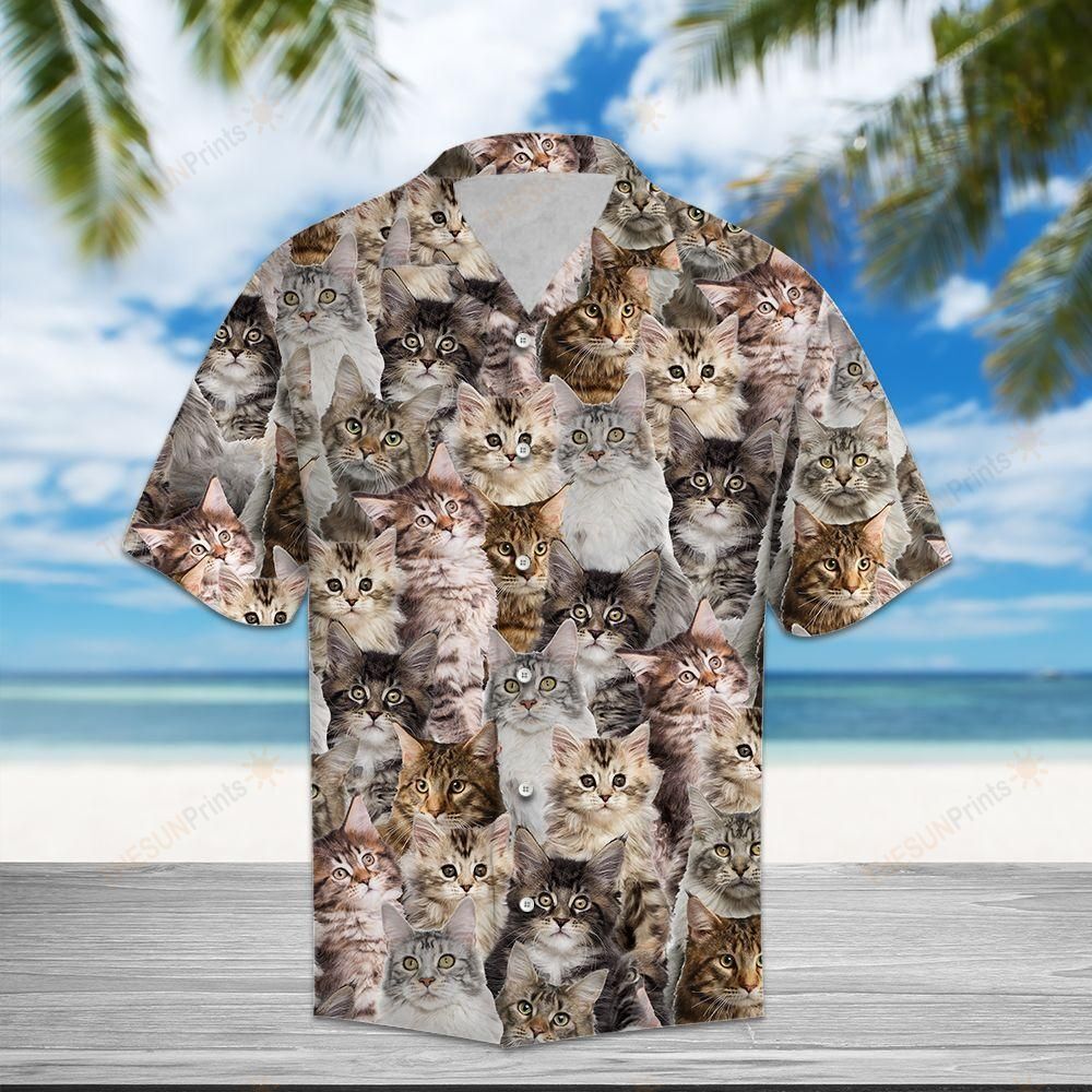 Maine Coon Awesome Hawaiian Shirt Ha32624