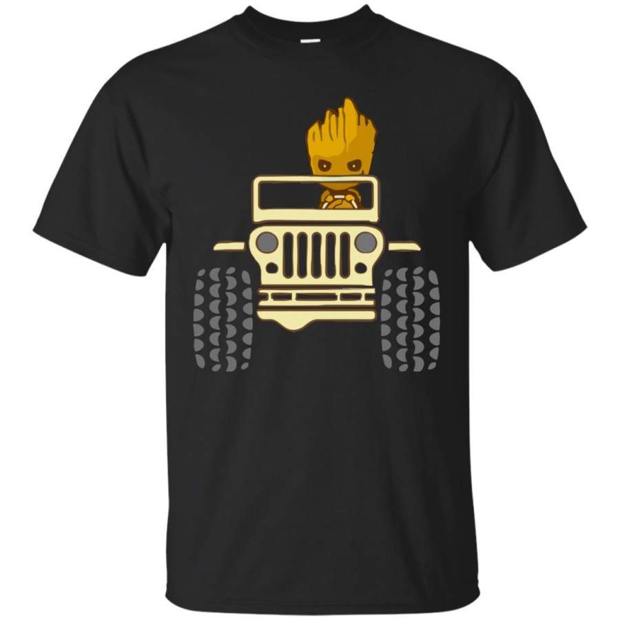 AGR Baby Groot Drive Jeep Shirt