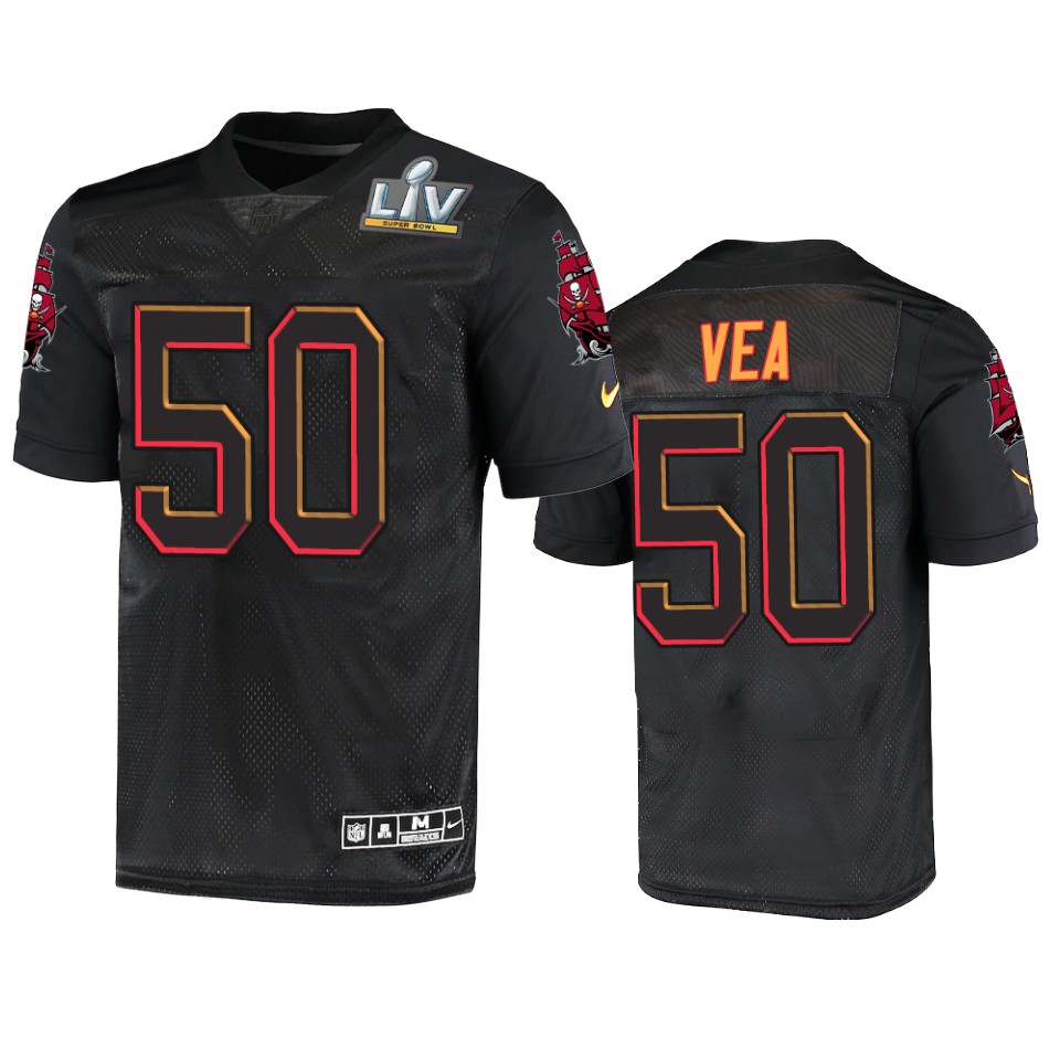 Tampa Bay Buccaneers Vita Vea Super Bowl Lv Black Jersey