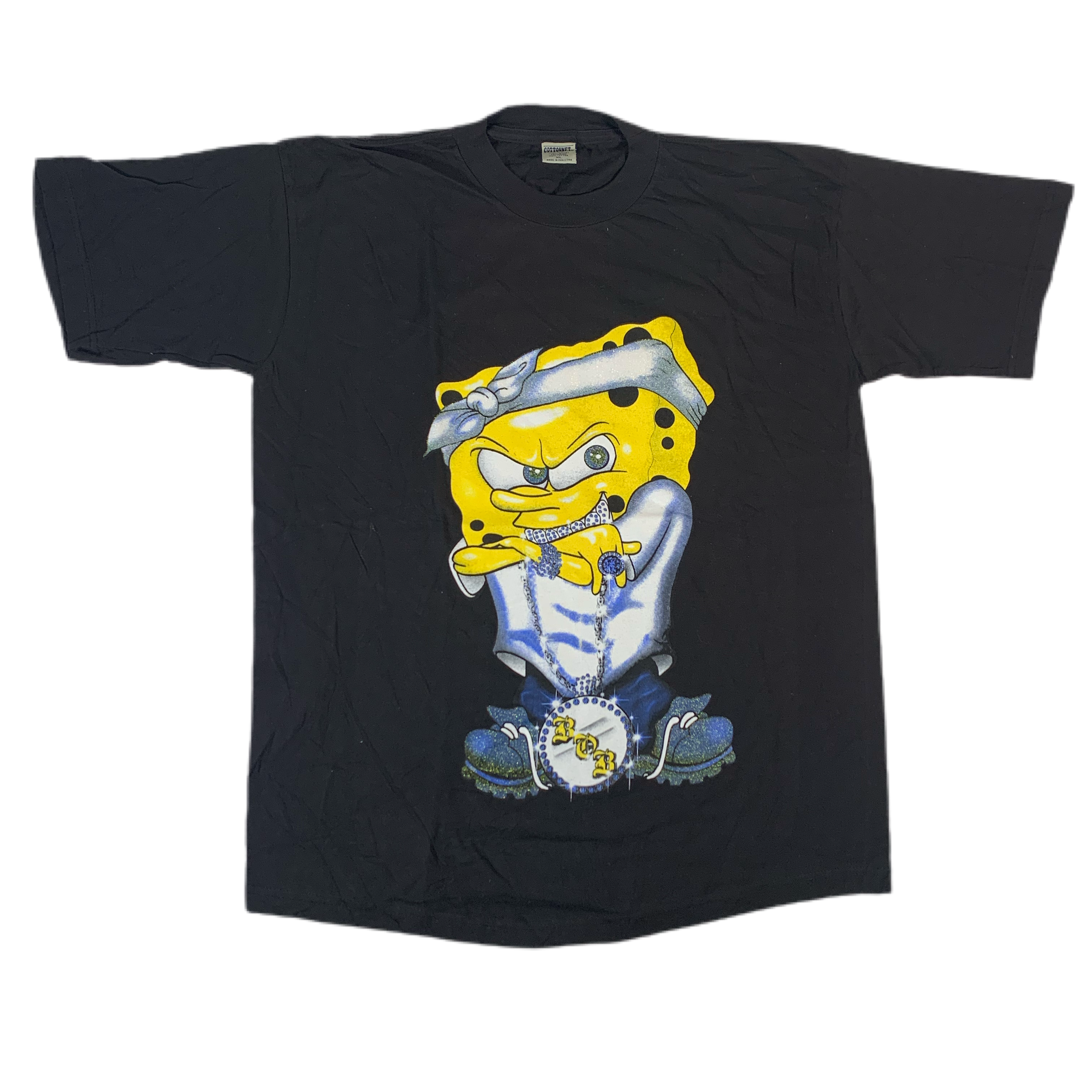 Vintage SpongBob Squarepants “Rap” T-Shirt