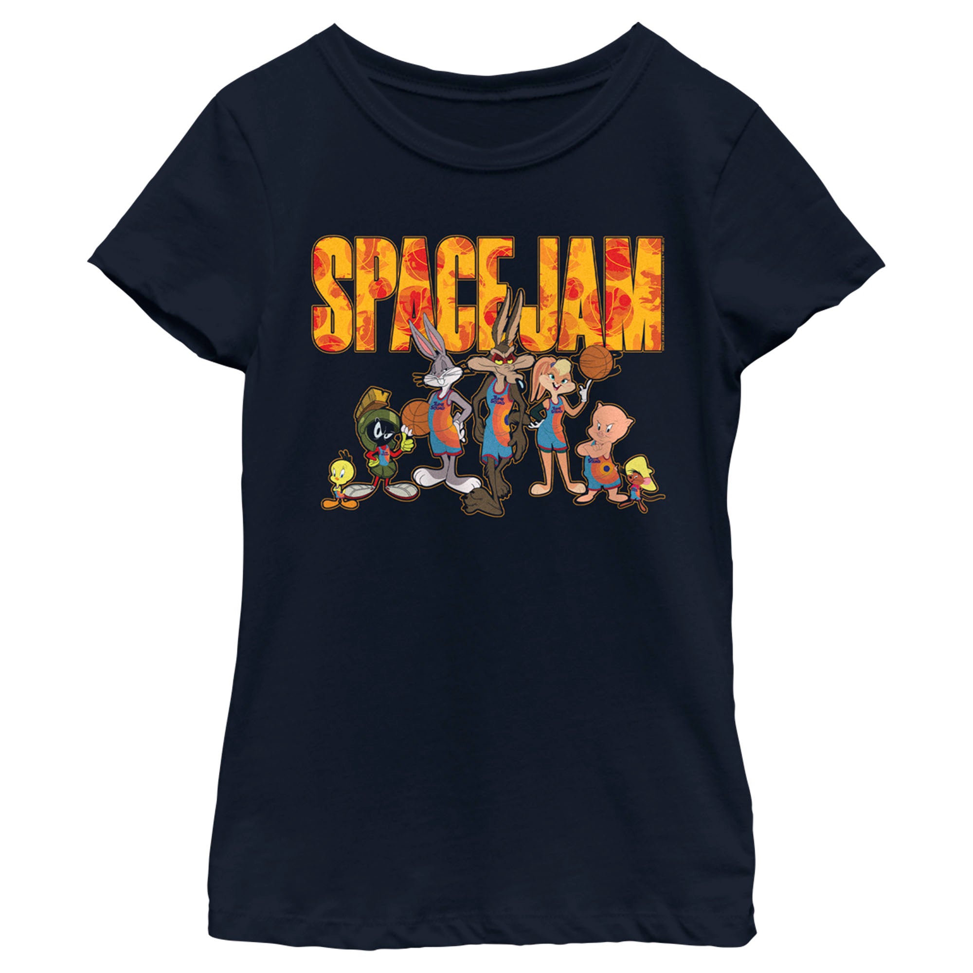 Space Jam: A New Legacy Girl’S Tune Squad Logo  T-Shirt