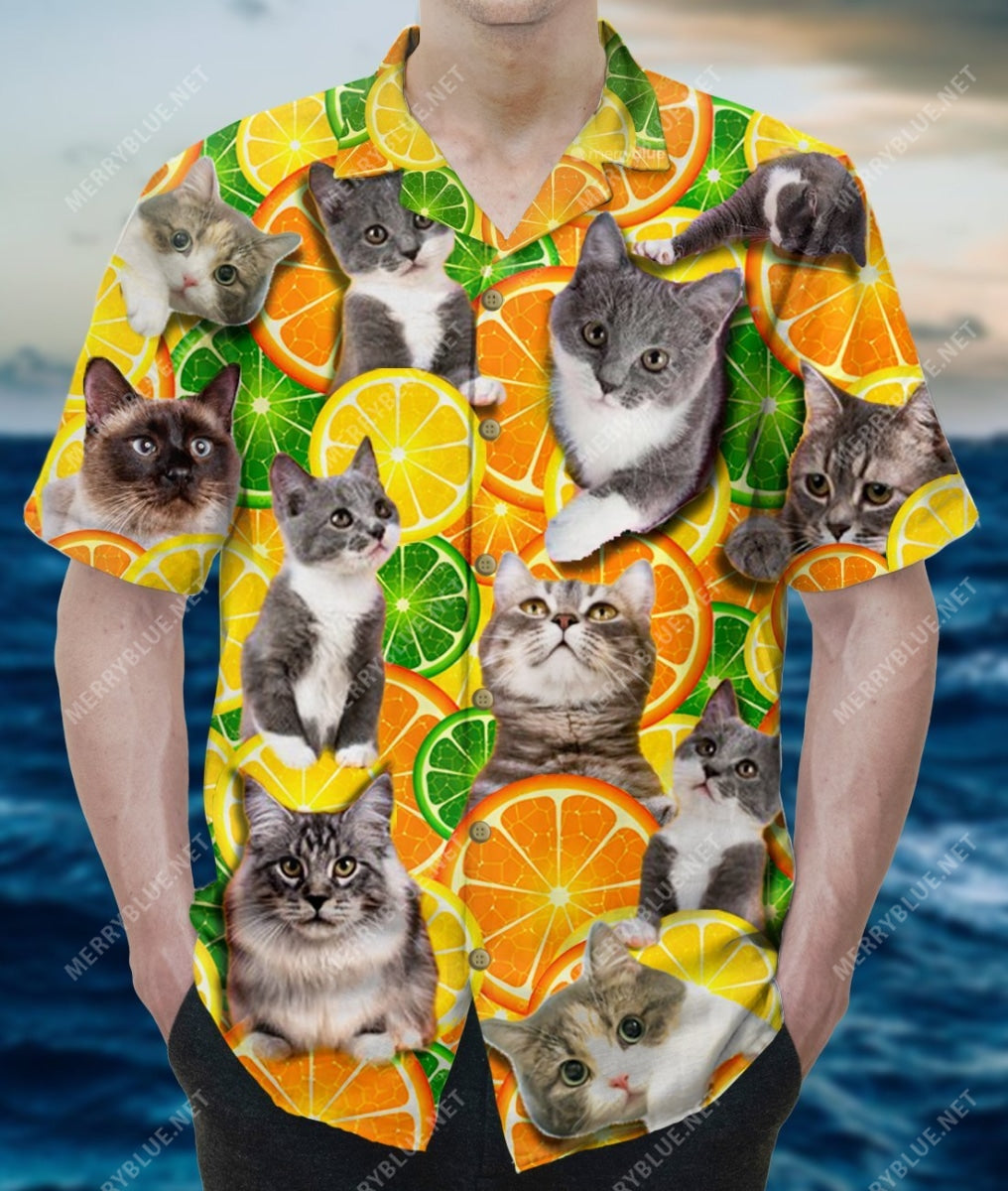 All I Need Is A Little Vitamin Moew Unisex Hawaiian Shirt